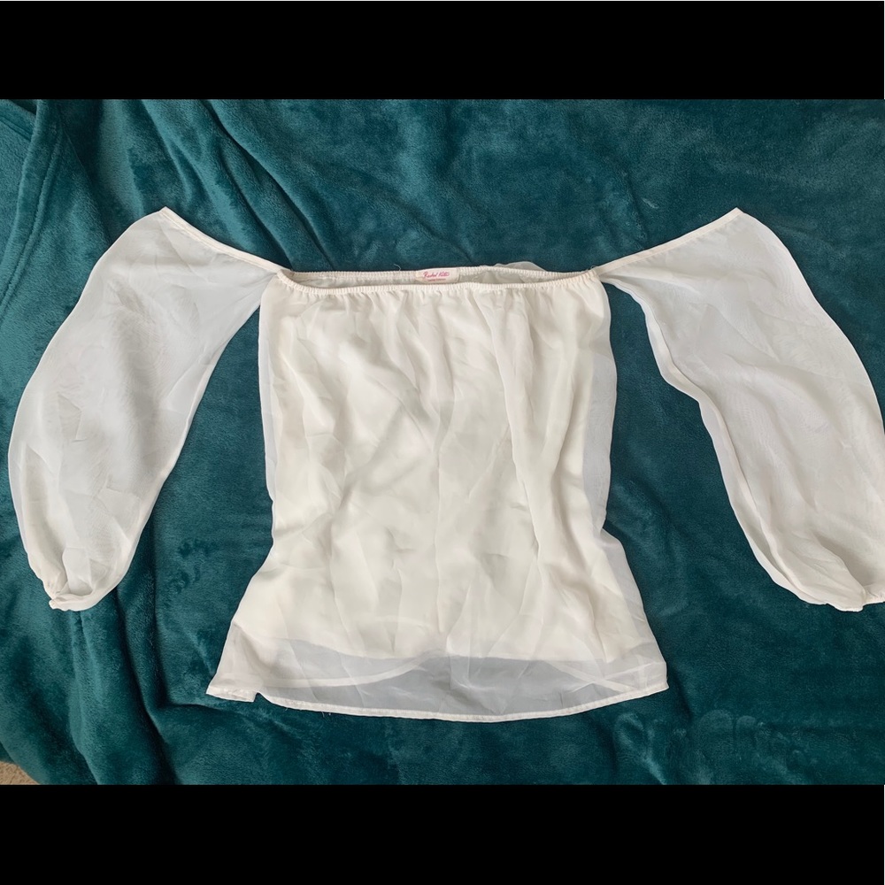 off the shoulder top